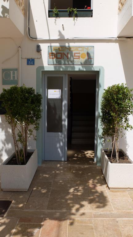 Hostal Bon Sol San Ferrán de ses Roques Kültér fotó